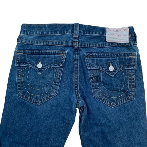 Vintage True Religion Jeans Size 34 RICKY Blue - Picture 7 of 7